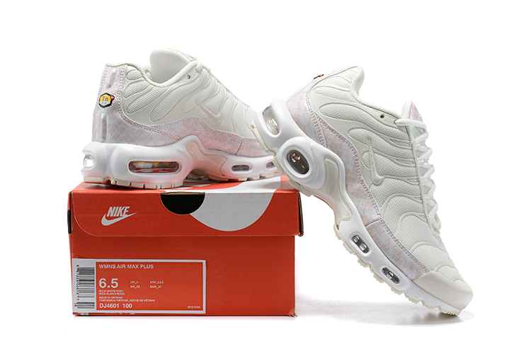 2021 Nike Air Max Plus White Running Shoes